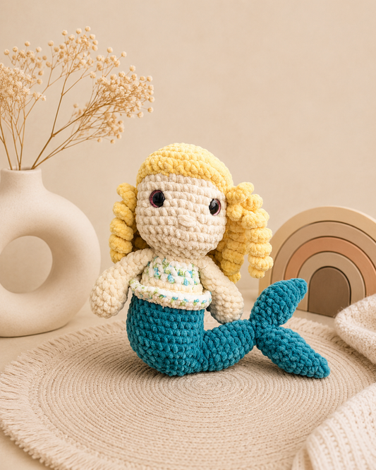 Sunny Seas Mermaid - Blonde Mermaid