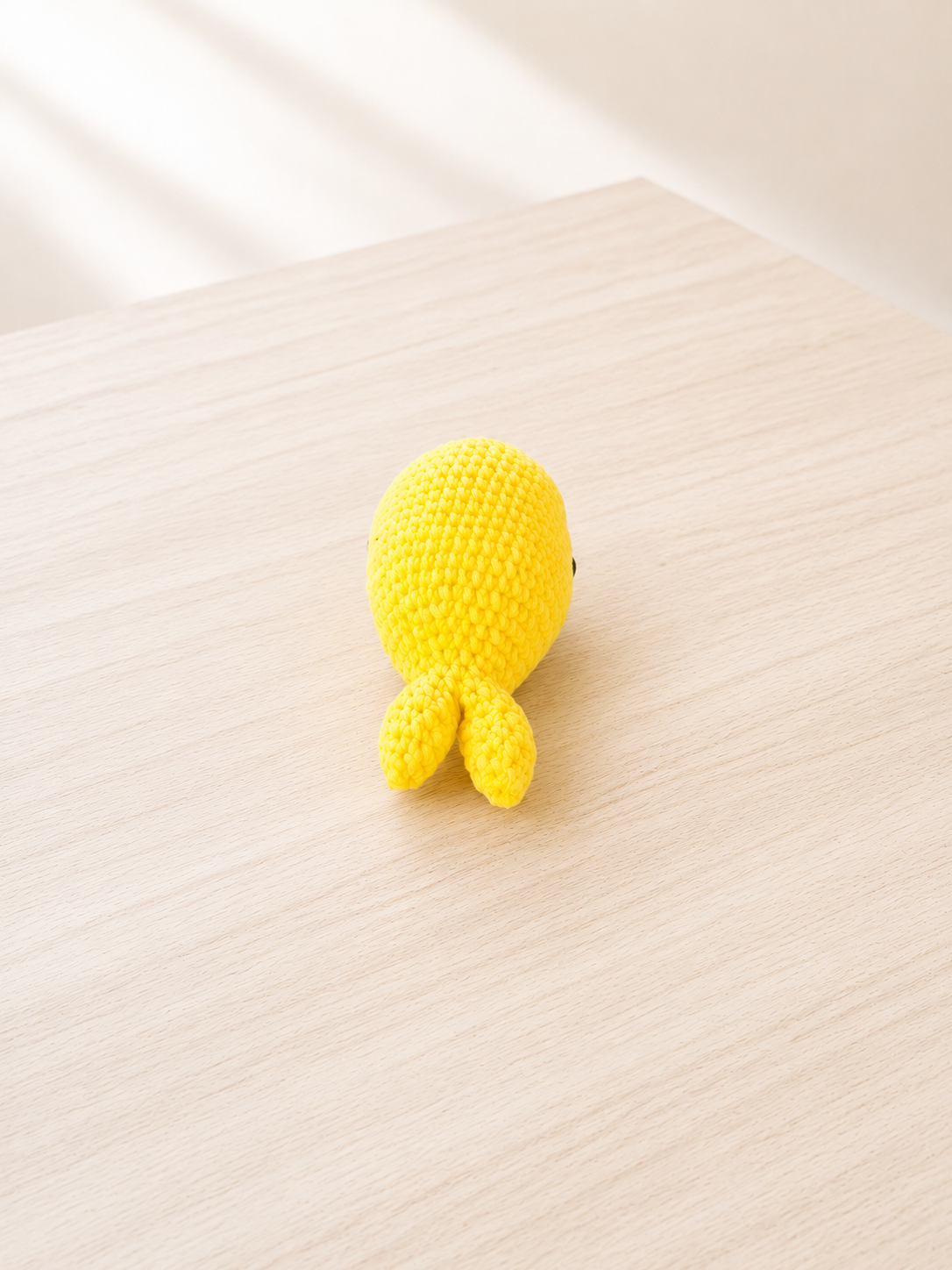 Sunny Seas Whale - yellow